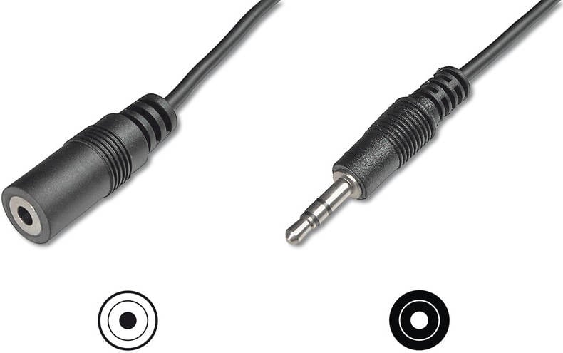 Cable de Audio DIGITUS AK-510200-050-S