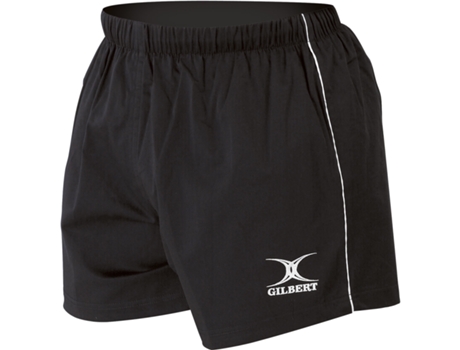 Pantalones Cortos para Hombre GILBERT Match Negro para Rugby (S)