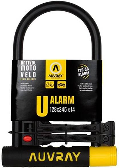 Candado de Bicicleta AUVRAY U-lock Alarm (Llaves)