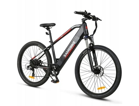 Bicicleta eléctrica SAMEBIKE MY275 500W 48V 10.4AH Negra