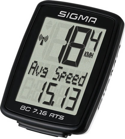 Ciclocomputador SIGMA SPORT BC 7.16 ATS