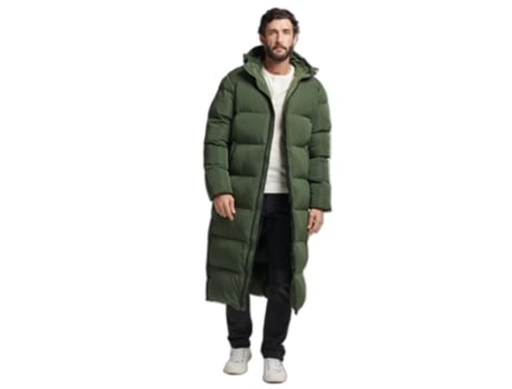 Abrigo para Hombre SUPERDRY (S - Poliéster - Multicolor)