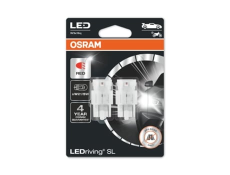 Kit 2 Bombillas Led W215W 12V1.7W Ledriving® Sl Rojo OSRAM