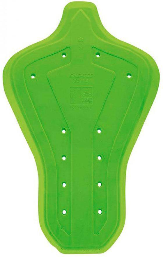 Proteccion Corporal Unisex held protetor coluna sas tec verde para motociclismo quattrotempi protector de espalda