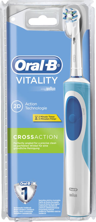 Cepillo de Dientes Eléctrico ORAL-B Cepillo Elect Vital Cross Action