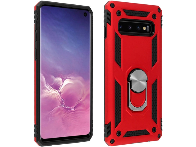 Carcasa Samsung Galaxy S10 AVIZAR Anillo Rojo