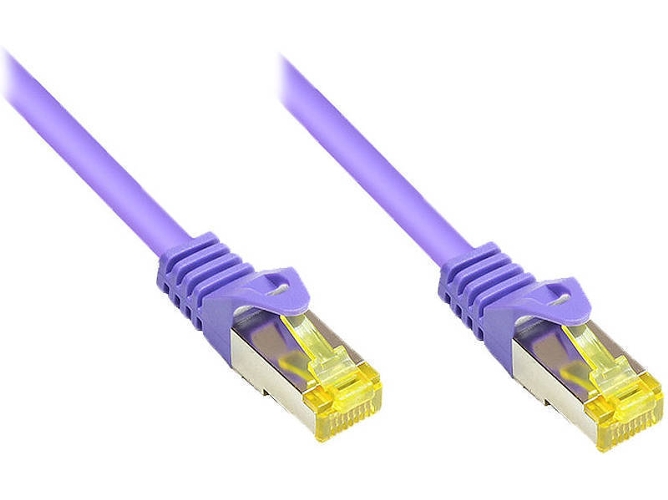 Cable de Red ALCASA (RJ45 - 2 m - Morado)