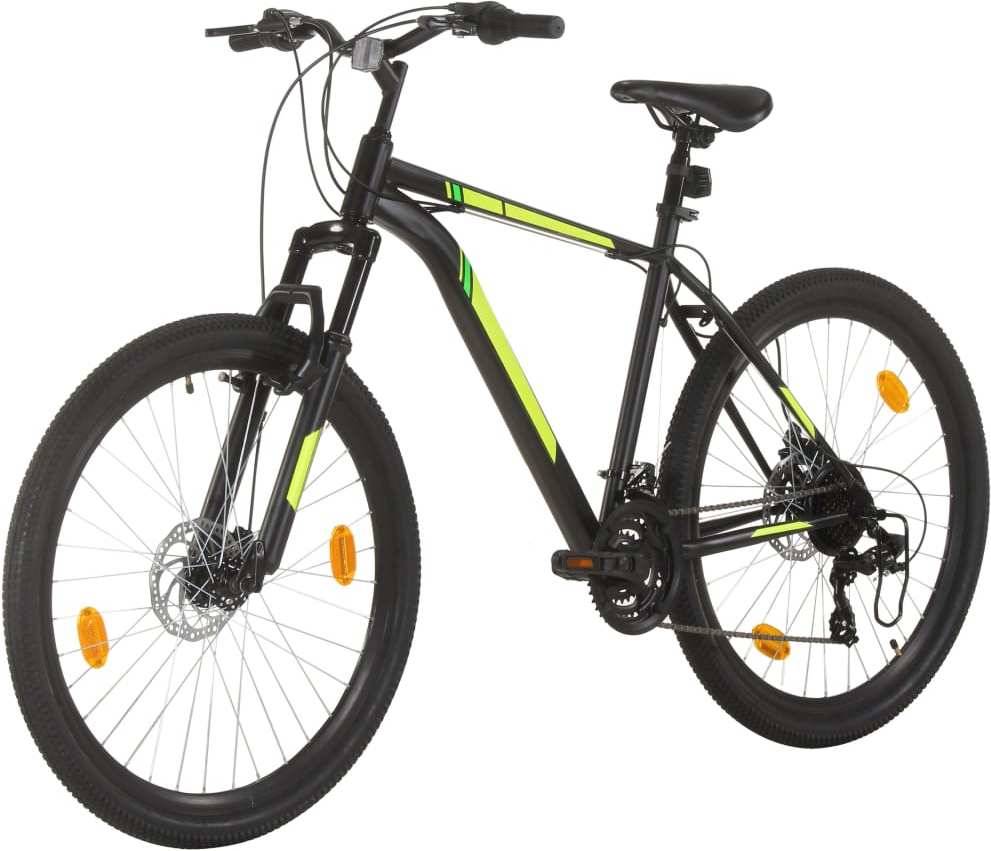 Bicicleta de Montaña VIDAXL Negro - Velocidades: 21 - 50 cm (27,5'')