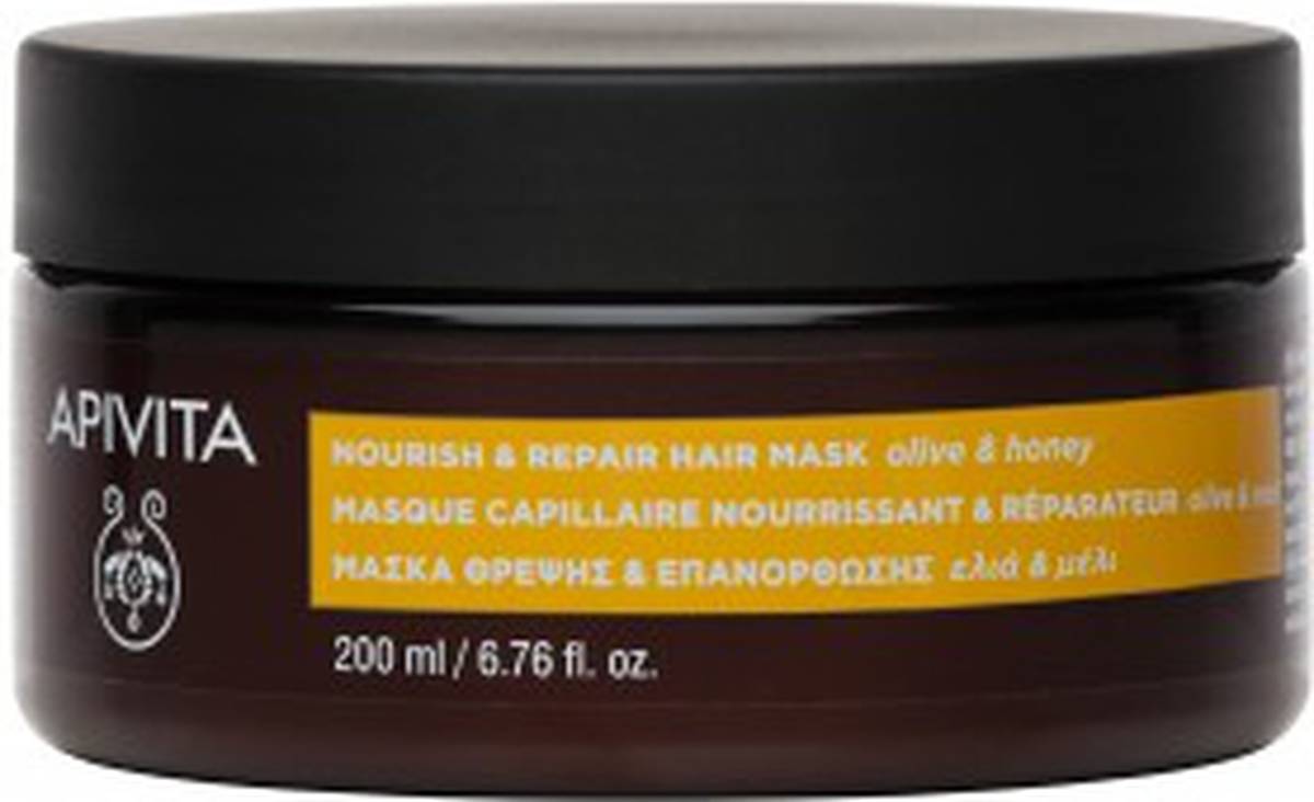 Mascarilla para el Pelo APIVITA Nutrir Y Reparar Con Oliva Y Miel (200 ml)