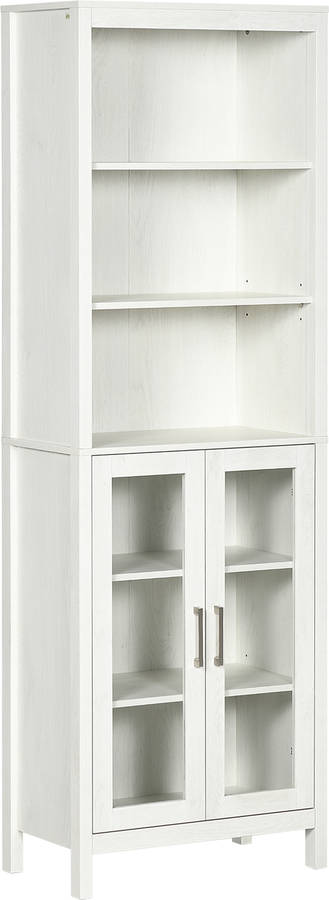 Armario de Baño KLEANKIN 834-448WT 53x30x162 cm Blanco