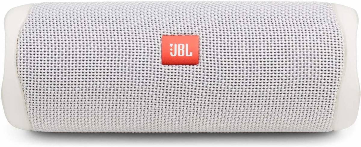 Altavoz Bluetooth JBL Flip 5 (Blanco - 20 W - Autonomía: Hasta 12 h)