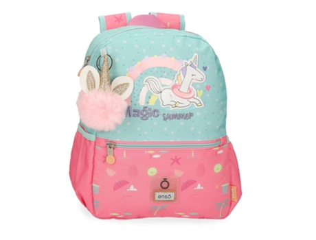 ENSO Mochila Escolar Poliéster Magic Summer Multicolor