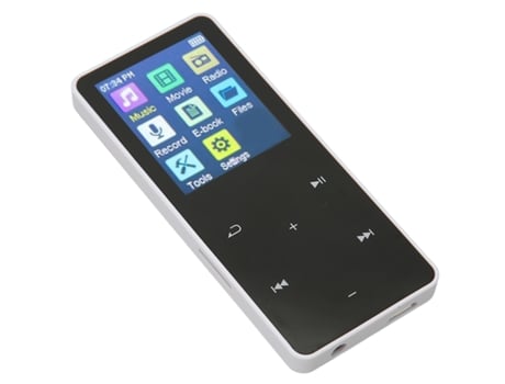 Reproductor MP3 Bluetooth SMANDY JS04 1.8Inch HiFi Loseless 8GB (Blanco)