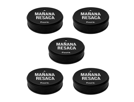 FISURA – Tapa vasos antidroga Mañana resaca 5 unidades. Protector de bebida original. Cubierta para bebidas reutilizable. Protección de vaso antide...