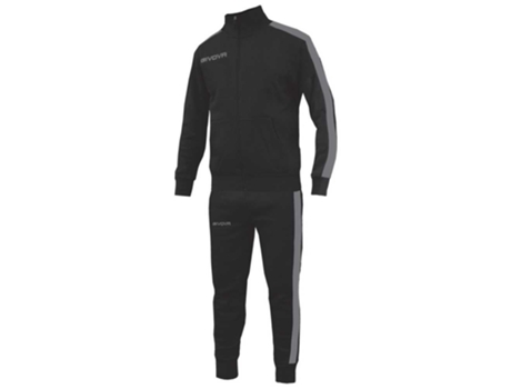 Chándal para Hombre GIVOVA Rev S Negro para Fútbol (L)