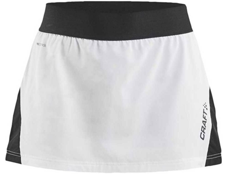 Falda para Mujer CRAFT Pro Control Impact Blanco para Tenis (L)