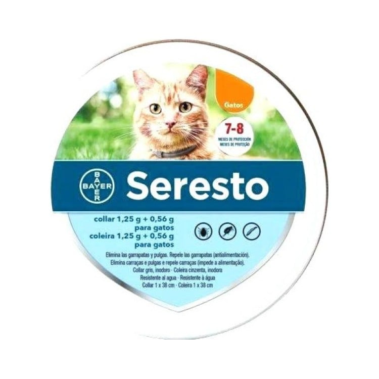 Antiparasitario SERESTO Collar Anti parasítica Gato