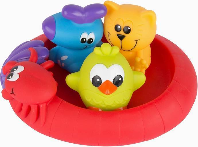 Juguete de Baño PLAYGRO Amigos flotantes (6 meses)