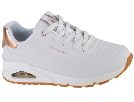 Zapatos SKECHERS Mujer (Cuero Sintético - Blanco - 41)