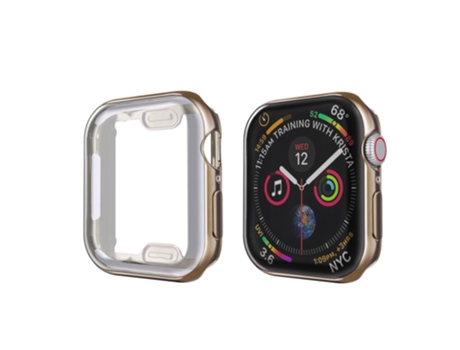 Carcasa de Reloj SLOWMOOSE para Apple Ultrafina Amplia Protector iWatch (Dorado - Série 42 Mm 3 2 1)