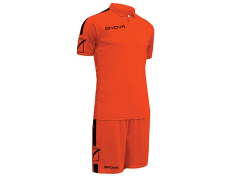 Equipo Completo para Hombre GIVOVA Play Naranja para Fútbol (XL)