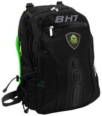 Mochila KEEP OUT Portátil (15.6" - Negro Verde)