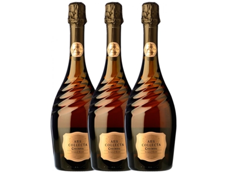 Espumante PEQUEÑOS PRODUCTORES Ars Collecta Gran Rosé Brut Cava Gran Reserva (0.75 L - 3 unidades)