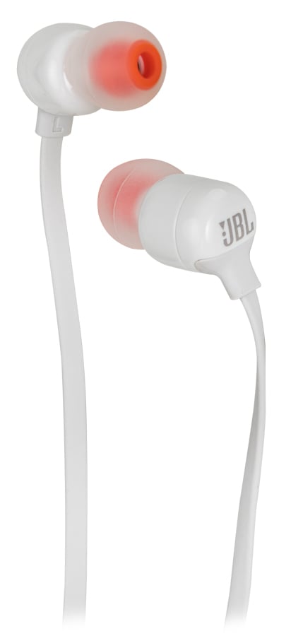 Auriculares Bluetooth JBL T110 (In Ear - Micrófono - Blanco)