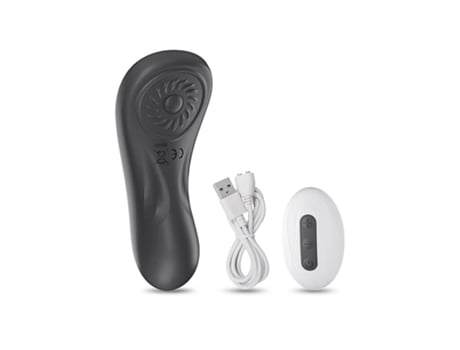 Vibrador de control remoto inalámbrico portátil de 7 frecuencias para mujeres (negro) VEANXIN