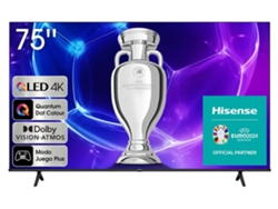 TV QLED HISENSE 75' 75E7KQ DOLBY VISION