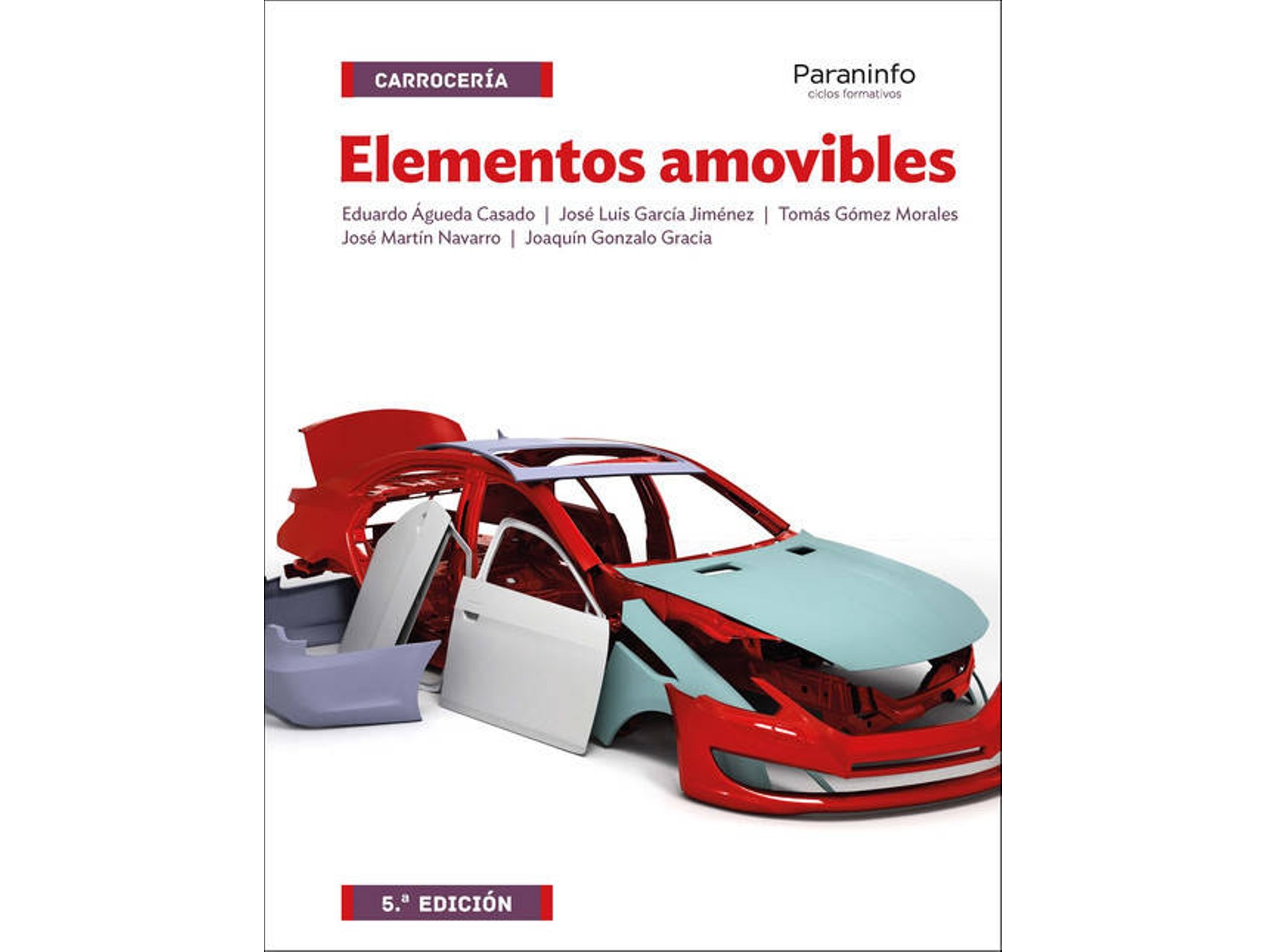 Libro Elementos Amovibles 2017 de Varios Autores