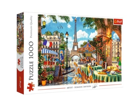 Puzzle TREFL Parisian morning rompecabezas 1000 pieza(s) Ciudad