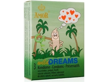 Preservativos AMOR Wild Dreams (12 Unidades)