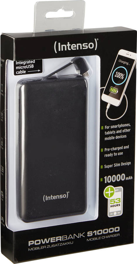 Powerbank INTENSO S10000 Negro