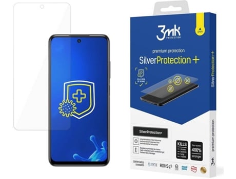 Protector Cristal Templado Xiaomi Redmi Note 10 5G 3MK Antibacteriano