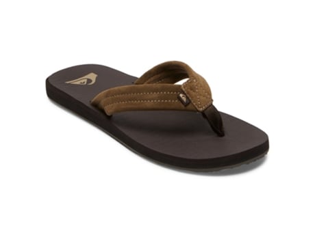 Carver Sandalias De Ante Core Brown EU 40 Hombre QUIKSILVER