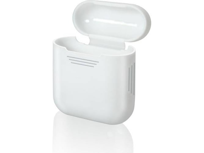 Funda De Silicona para airpods blanco auriculares imperii 8435401160763