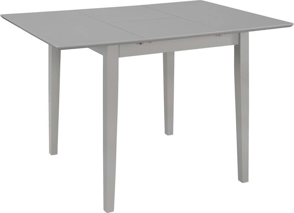 Conjunto cenar VIDAXL MDF gris (5 piezas)