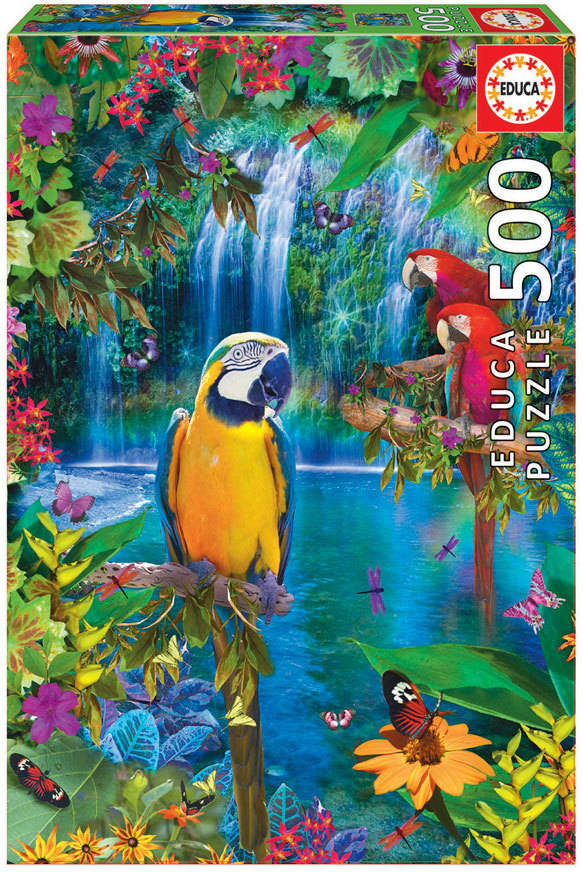 Puzzle EDUCA 500 Paraíso Tropical (Edad Mínima: 12 Años - 500 Piezas)