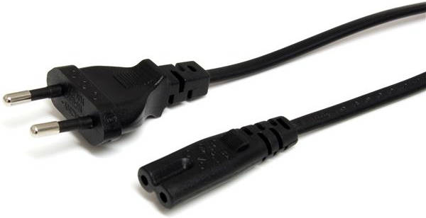 Cable de Alimentación STARTECH.COM PXTNB2SEU1M CEE7/16 para C7 Hembra/Hembra 1m Negro