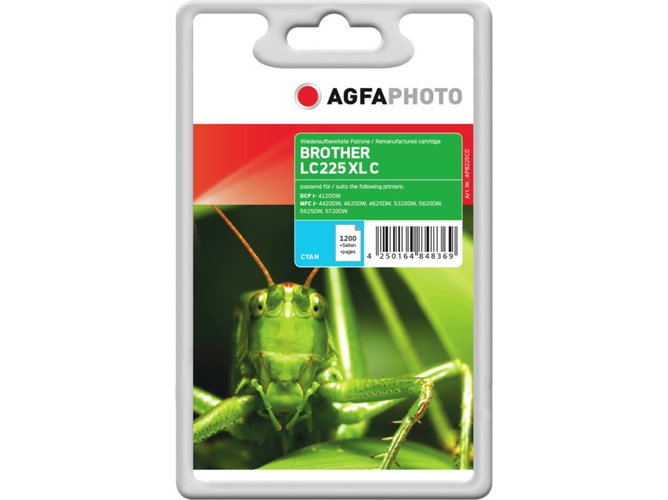 Cartuchos de tinta AGFAPHOTO APB225CD