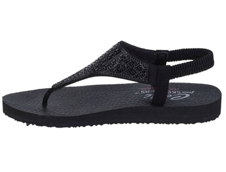 Sandalias Mujer SKECHERS (37 - Negro)