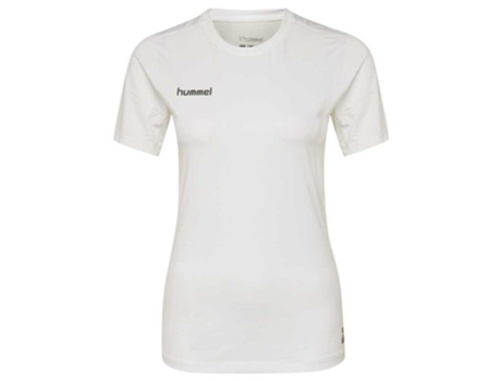 Camiseta de Mujer para Fútbol HUMMEL First Performance Blanco (M)