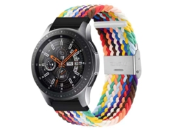 PROBANDS Correa Pulsera Trenzada Flexible para Garmin Vivomove 3S Multicolor