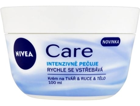 Crema Corporal NIVEA Cream For Face Hands And Body (100ml)