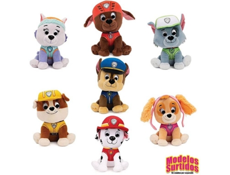 Peluche PAW PATROL Patrulla Canina Peluches 15Cm (Edad MÁÂÁÂÁÂÁ nima: 1 AÁÂÁÂÁÂÁ±o)