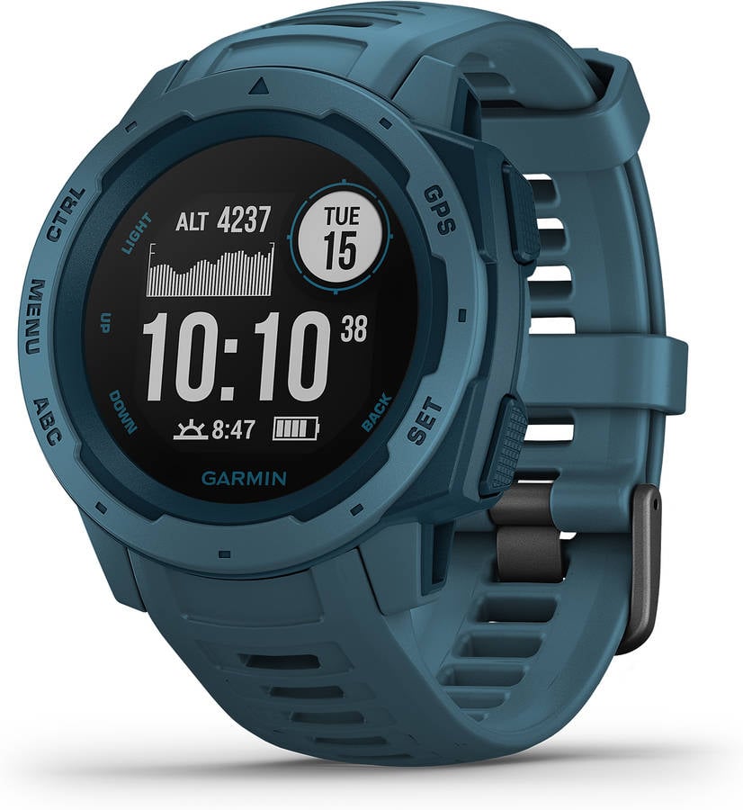 Reloj Deportivo GARMIN Instinct (Bluetooth - Azul)