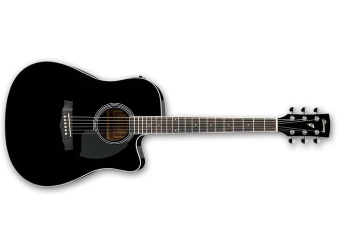 Guitarra Electro-Acústica IBANEZ PF15ECE-BK Negro