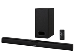 Barra de sonido SHARP HT-SBW110 (2.1 - 180 W - Subwoofer Con Cables)