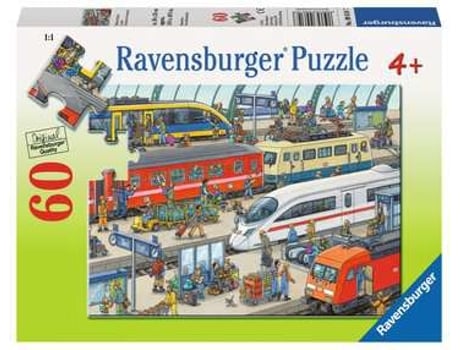 Puzzle RAVENSBURGER Railway Station rompecabezas 60 pieza(s) Dibujos